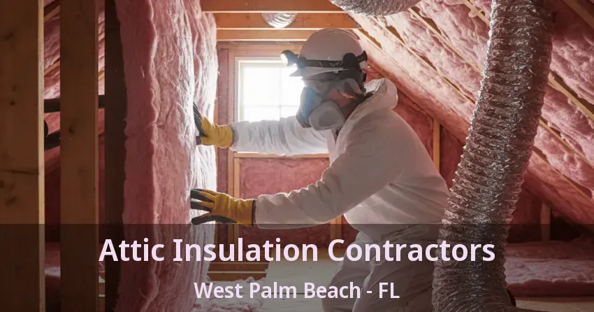 Attic Insulation Contractors West Palm Beach - FL Attic Insulation Contractors West Palm Beach - FL