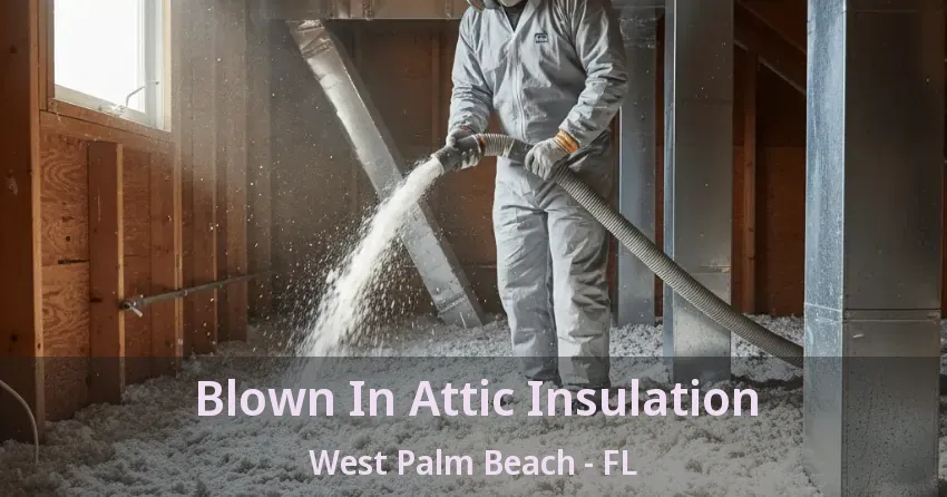Blown In Attic Insulation West Palm Beach - FL