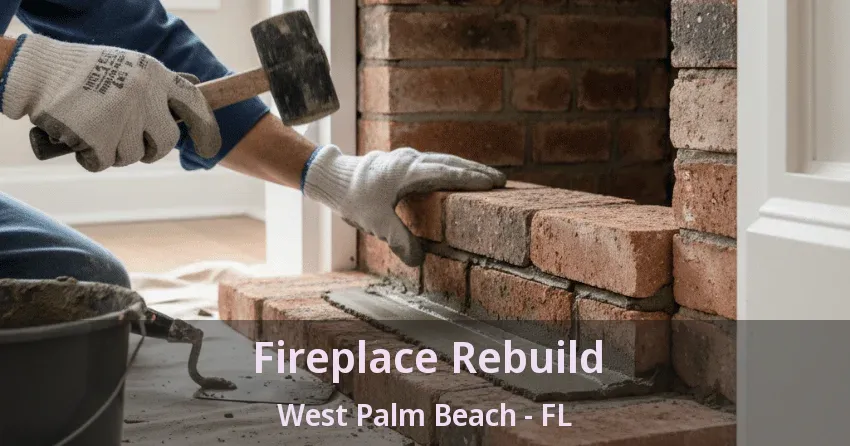 Fireplace Rebuild West Palm Beach - FL