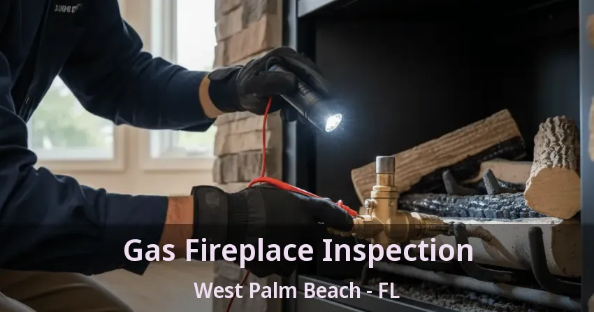 Gas Fireplace Inspection West Palm Beach - FL