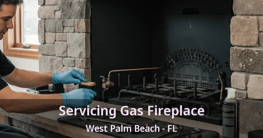 Servicing Gas Fireplace West Palm Beach - FL